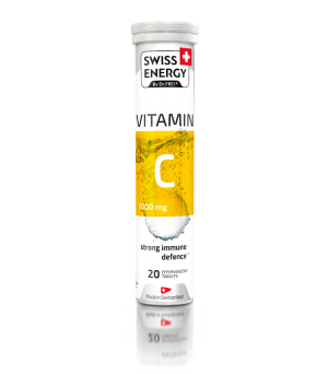 Swiss Energy, Tablete Efervescente cu Vitamina C 1000 mg