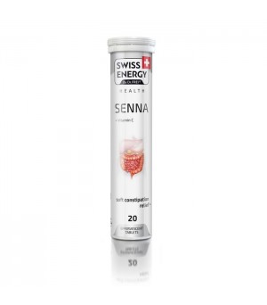 Swiss Energy Tablete Efervescente cu Senna + Vitamina C